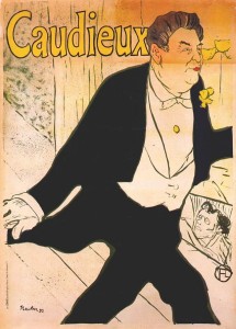 Poster per il Cabaret Caudieux, 1883