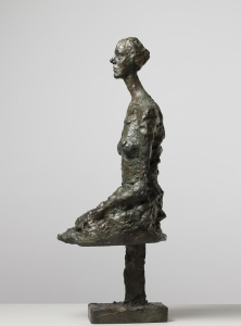 Annette seduta 1958. Collezione FondationGiacometti, Parigi 