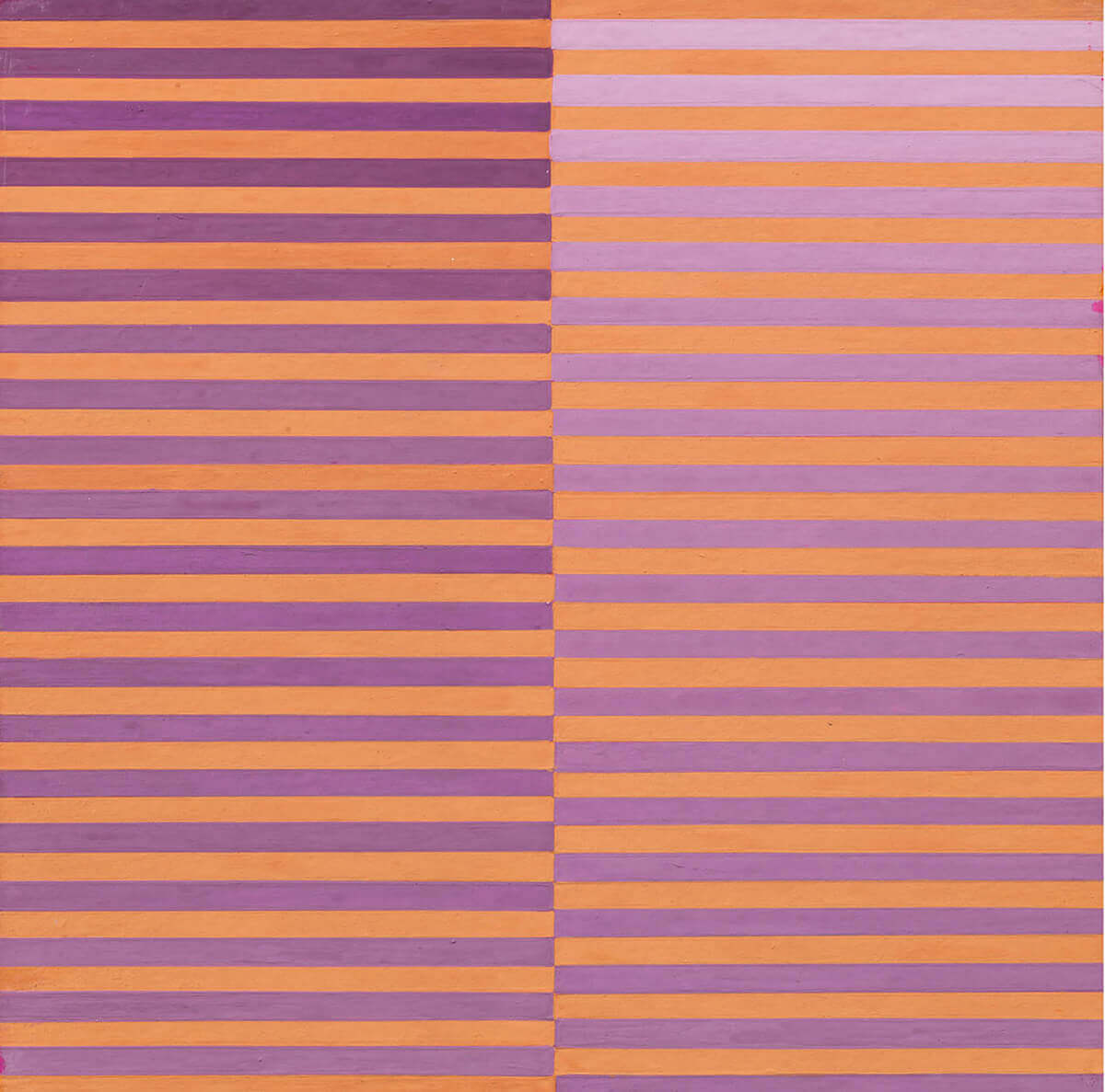Dadamaino Ricerca Del Colore Viola Su Rosso 1966 68 Tempera Su Carta Poggiata Su Tela Cm X Katarte