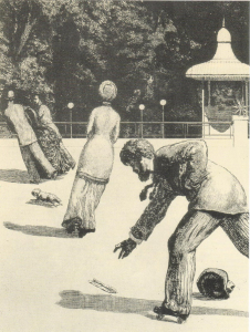 Max Klinger, dalla serie "Un guanto", 1881. Opus VI, foglio 2 
