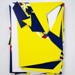 Boris Tellegen. Issues. Acrylics on 8 layers of birch, cm. 120 x 105 x 9. 2014