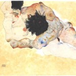 Egon Schiele. Embracing, 1912