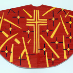 Henri Matisse, Maquette for red Chasuble. Cappella del Rosario di Vence, 1950-1952. Gouache on paper, cut and pasted, cm. 128,2 x 199,4. Museum of modern art, MoMA, New York. © 2014. Pictoright Amsterdam, 2014