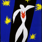 Henri Matisse, The Fall of Icarus, 1943. Gouache on paper, cut and pasted on paper, cm. 36 x 26,5. Private Collection. ©, c / o Pictoright Amsterdam 2014. Photo Alberto Ricci