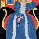 Henri Matisse - Woman in Blue, 1937. Olio su tela, cm. 92,7 x 73,7. © Succession H. Matisse, c / o Pictoright Amsterdam 2014