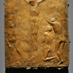 Giacomo Manzù. Crucifixion, 1939-40. Bronze, cm. 48 x 38 x 5,5. GNAM - National Gallery of Modern and Contemporary Art, Rome. Photo: © Katarte.net