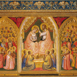 Giotto. Polyptych Baroncelli, 1330 ca. Tempera and gold on wood. Basilica of Santa Croce, the Baroncelli Chapel, Florence