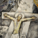 Marc Chagall. White Crucifixion, 1938 (detail). Oil on canvas, cm. 155 x 139,8. Photo: © Katarte.net