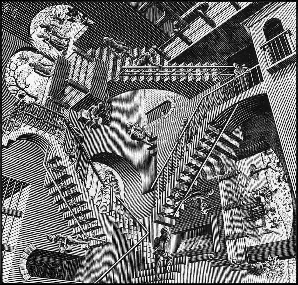 Escher: the alchemist of impossible architectures Escher: the alchemist of impossible architectures