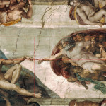 Michelangelo – The Creation of Adam – golden section