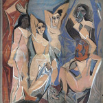 Picasso - Mademoiselle d'avignon, 1958.