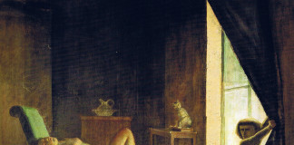Balthus. The room, 1952 (detail) - 1954. Oil on canvas, cm. 270.5 X 335. Private collection © Balthus © Mondadori Portfolio / Bridgeman Images