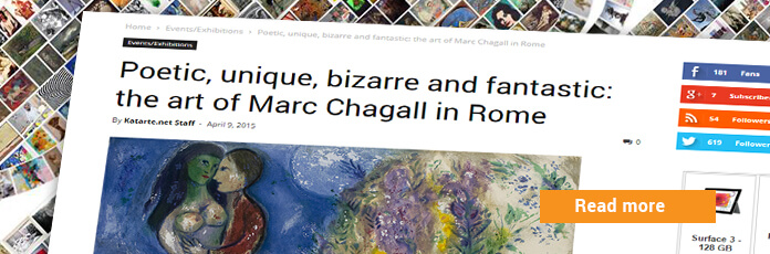 Exhibition chagall rome italy