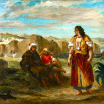 Eugène Delacroix. View of Tangier with Figures, about 1853. Oil on canvas, cm. 47 x 56. © The Minneapolis Institute of Art Gift of Georgiana Slade Reny