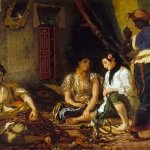 Eugène Delacroix. Women of Algiers in their Apartment, 1847-49. Oil on canvas, cm. 85 x 112. Musee Fabre, Montpellier. © Musee Fabre, Montpellier Agglomeration
