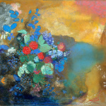 Eugène Delacroix. Odilon Redon. Ophelia among the Flowers, about 1905-10. Pastel on paper, cm. 64 x 91. © The National Gallery, London, Bought with a contribution from The Art Fund