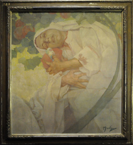 Alfons Mucha - Mother and son - Photo Katarte