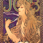 Alphonse Mucha - Job Cigarettes