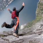 base jumper free fall Kjerag Matthew Cough Lysefjorden