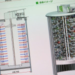 Parcheggio verticale per biciclette in Giappone