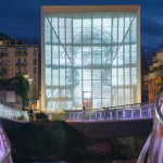 Il Disegno sulla facciata mediale