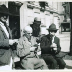 Jean Cocteau, Amedeo Modigliani, Max Jacob, Andrè Salmon, Manuel Ortiz de Za’rate