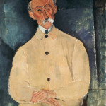 Modigliani – Ritratto di Lepoutre. 1916. Olio su tela