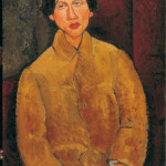 Modigliani – Ritratto di Soutine. 1916. Olio su tela