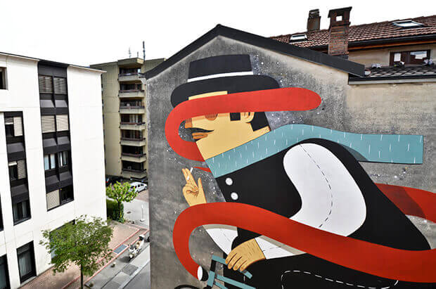 murales a lugano - svizzera