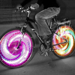 Martino-Gamper. Luci in bici – opera in movimento