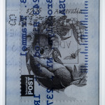 Brad troemel. Senza titolo, diazo acetato blueprint – 2013