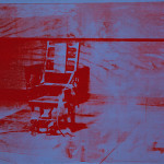 Big Electric Chair, 1967, Acrylic and silkscreen ink on linen