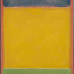 Mark Rothko- Senza titolo, (Blu, Giallo, Verde su Rosso), 1954