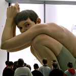 Scultura iper realistica di Ron Mueck