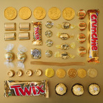 Color Coded Candy by Emily Blincoe – gold, oro