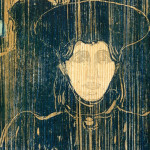 4.Edvard Munch, Chiaro di luna I, 1896. Dettaglio.