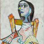 Pablo Paicasso. Ritratto di donna, 1938, olio su tela, 98×77.5 cm.