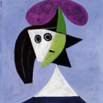 Pablo Picasso. Donna con cappello , olio su tela, 1934, 60 x 50 cm.