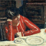 Pierre Bonnard. La camicetta rossa, 1925