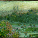 Camille Pissarro. L’approssimarsi della bufera, 1877