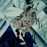 Gino Severini, Autoritratto, olio su tela, 55×46.3 cm.