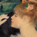Pierre August Renoir. Il profilo di Suzanne Valadon in, Danza in città, 1883
