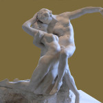 Io sono bella. Il rapimento,  1916, gesso cm. 69,8×33,2×34,5