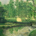 Marcel Duchamp, Paesaggio a Blainville, 1902, Olio su tela, 61×50 cm.