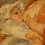 Pierrre August Renoir. Maternità,1885, particolare
