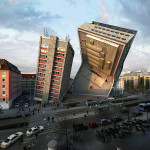 Victor Einrich – Interpretazione di un edificio a Monaco – NHDK-86-A71
