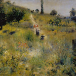 Pierre Auguste Renoir. Sentiero nell’erba alta, 1876-1877