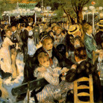Pierre Auguste Renoir. Ballo al Moulin de la Galette, 1876
