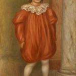 Pierre August Renoir. Il clown, Ritratto di Claude Renoir, 1909