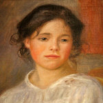 Pierre August Renoir. Fanciulla seduta, 1909